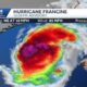 Francine intensifiying to 85 mph with the 10:20 pm special advisory from the National Hurricane C...