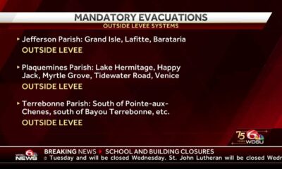 Mandatory evacuations ordered due to incoming storm