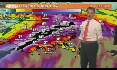 Tuesday 1pm Tropical Update: TS Francine not strengthening, still a tropical storm