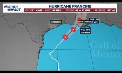 Hurricane Francine: Latest track of the Cat. 1 storm, plus getting ready in Louisiana