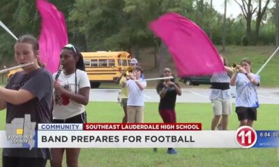 Southeast Lauderdale High School Band preparing for football and competition season