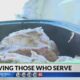 Volunteers give food to Kentucky first responders