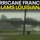 Francine slams Louisiana as Category 2 storm