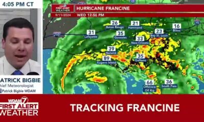 FIRST ALERT – 4 p.m. Hurricane Francine update