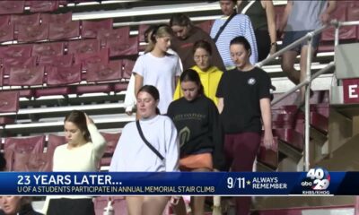 University of Arkansas honors 9/11 heroes with annual stair climb