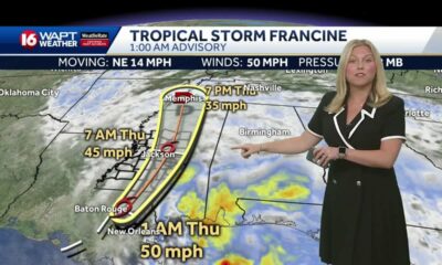 Tropical Storm Francine pushes into Mississippi: What to expect