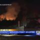 Crews battling large fire in Montgomery County