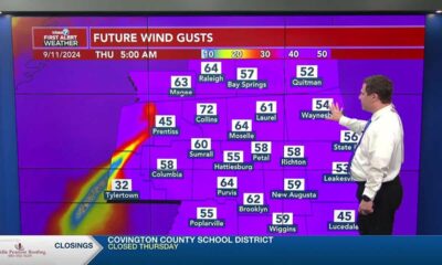 Patrick's Wednesday PM Forecast 9/11