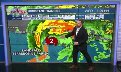 5PM Hurricane Francine Update