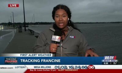 LIVE: Gusts pick up in Biloxi as Hurricane Francine makes landfall in Louisiana