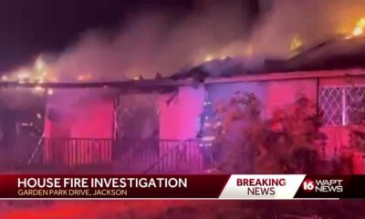 Fire breaks out on Garden Park Drive