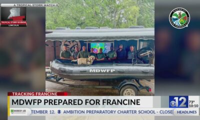 MDWFP Special Response Team ready to respond to Hurricane Francine