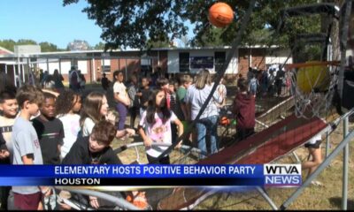 Houston elementary school hosts positive behavior party