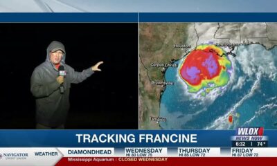 LIVE: Monitoring morning conditions ahead of Hurricane Francine