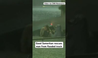 Good Samaritan rescues man from flooded truck during Hurricane Francine