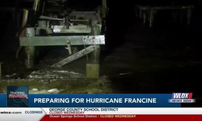 LIVE: Conditions on the Coast ahead of Hurricane Francine's landfall