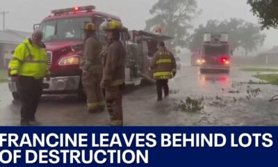 Hurricane Francine: Storm weakens but leaves behind destruction in Louisiana | FOX 7 Austin