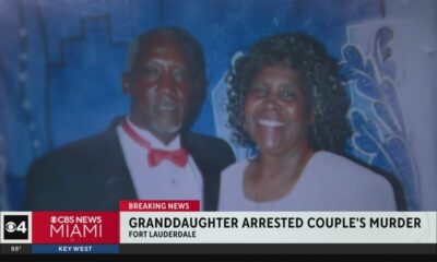 Granddaughter arrested in murder of elderly Fort Lauderdale couple