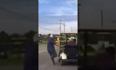 Police chase golf-cart driver in low speed pursuit