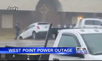 Power outages caused by Francine in West Point