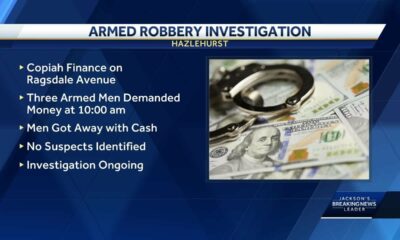 Hazlehurst robbery under investigation