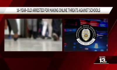 16-year-old arrested for making threats against two Birmingham schools