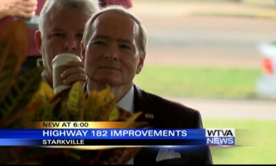 City and state leaders broke ground on Highway 182 revitalization project in Starkville