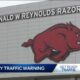 University of Arkansas officials prepare for gameday traffic