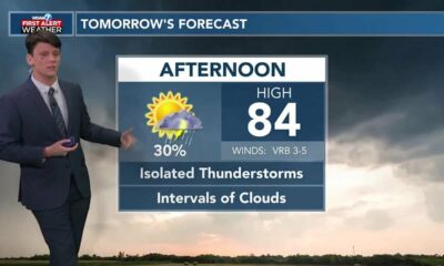 Nick's Saturday PM Forecast  9/14