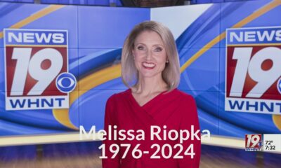 Former News 19 Anchor Melissa Riopka Dies At 48 |  September 15, 2024 | News 19 at 7:30 a.m.