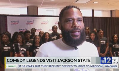 Anthony Anderson visits Jackson State