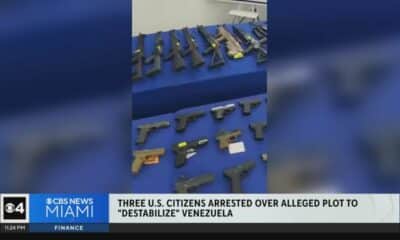 3 U.S. citizens arrested over alleged plot to “destabilize” Venezuela