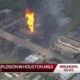 Pipeline explosion in Houston area