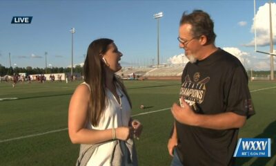 Ansley Brent is at George County as the Rebels host the Biloxi Indians