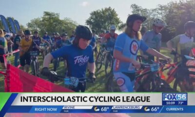 Hundreds compete in the Interscholastic Cycling Race at Veterans Park