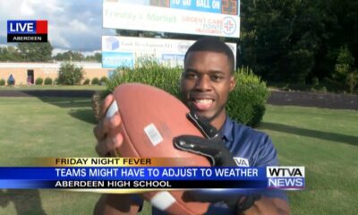 Footballs teams might have to adjust to weather conditions for Friday Night Football