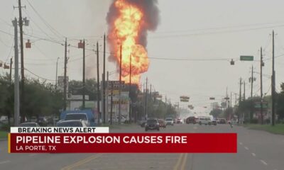 Pipeline explosion reported in Houston