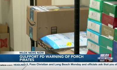 Gulfport Police warning residents of porch pirates