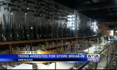 Numerous guns stolen from Grenada sporting goods store