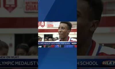 Olympic medalist Yared Nuguse visits his alma mater Manual