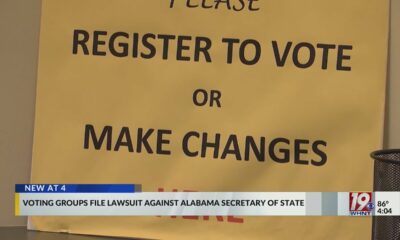 Voting Groups File Lawsuit Against Alabama Secretary Of State | September 16, 2024 | News 19 at 4 p.