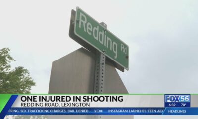 1 injured in Redding Road shooting