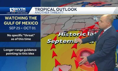 Alabama's weather forecast will be hot and dry as we look to the Gulf for a new tropical threat f...