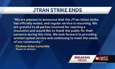 JTRAN strike comes to an end