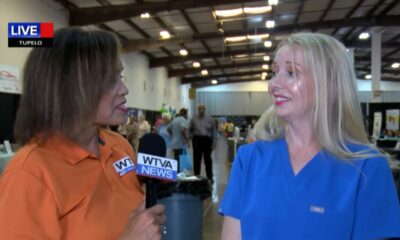 Interview with Breast Cancer Center from WTVA Senior Health Fair