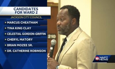 Jackson city council candidates for Ward 2