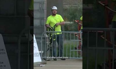 Man arrested after wrecking statue at Cathedral Basilica