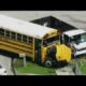 Several injured after collision between school bus and dump truck in Hialeah