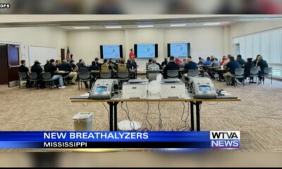 Mississippi law enforcement training with new breathalyzers