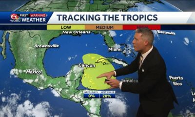 Warmer days but a little less humid, and tracking the tropics closely